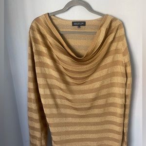 Gold tunic top